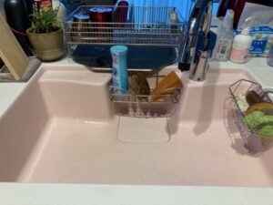 宮城キッチン取付け隊　浄水栓を後付け　施工前